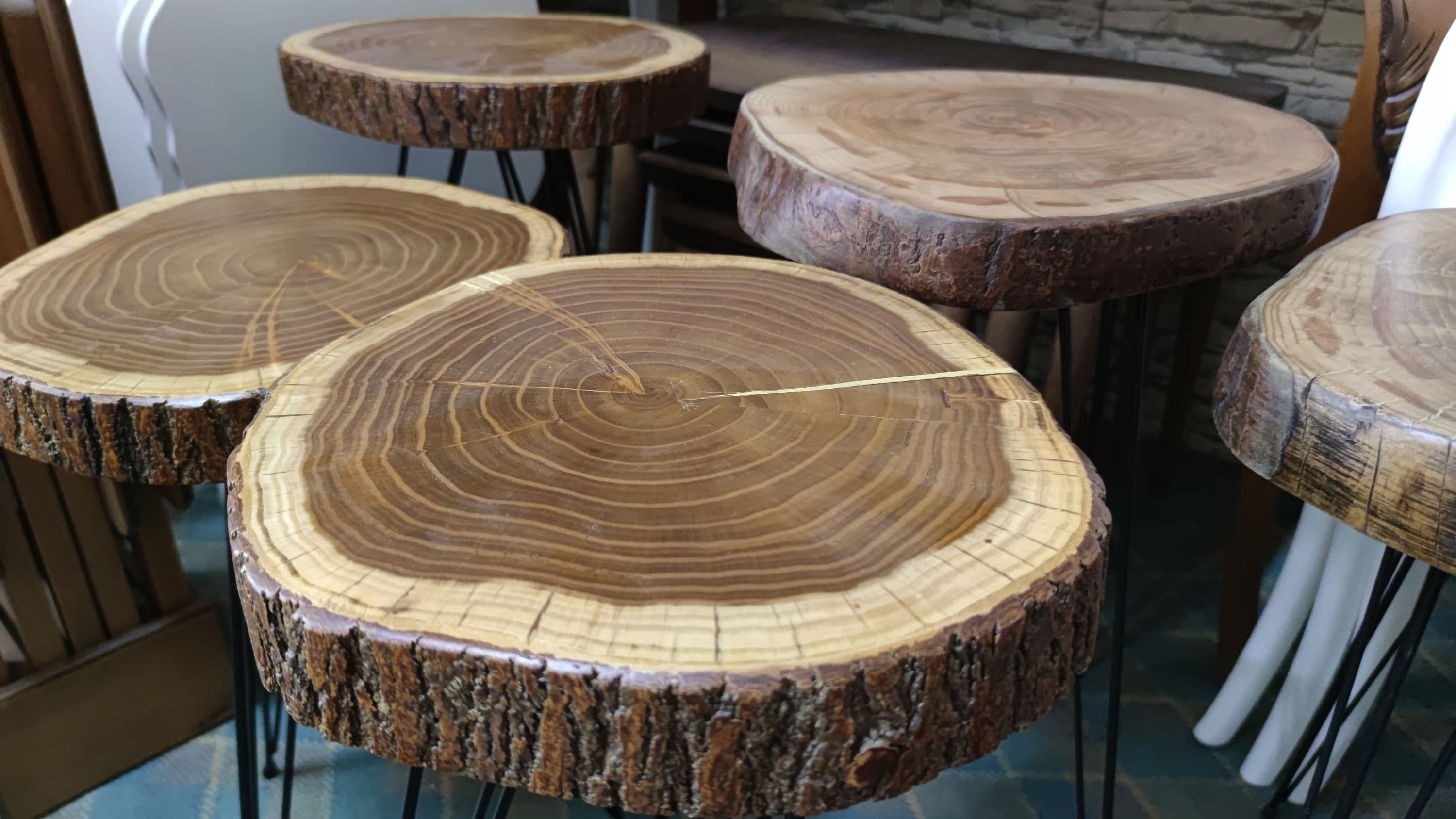 table Rustique ronde,