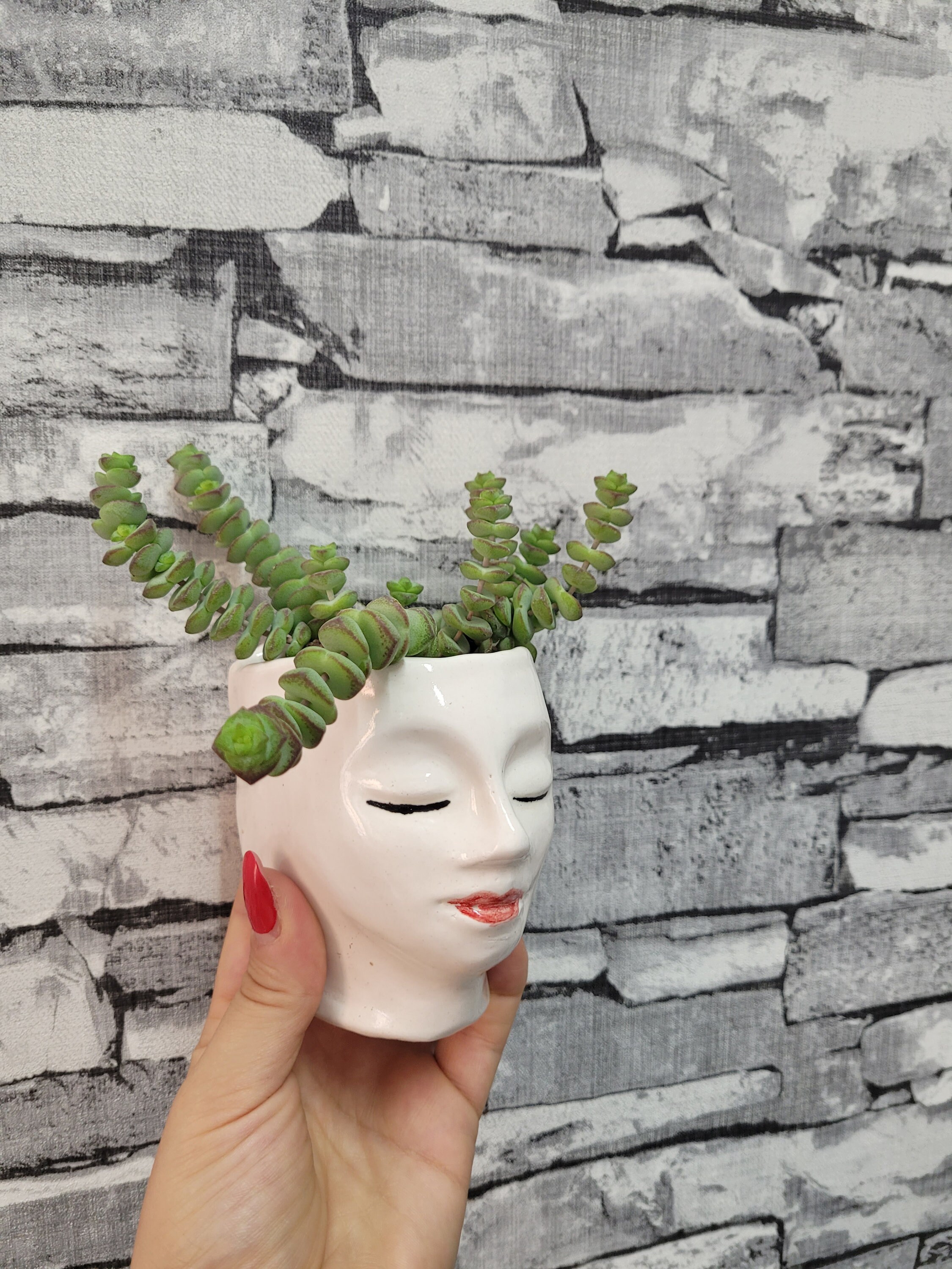 Vase for Indoor / Outdoor Plants in Artisan Ceramic ideal for Etsy