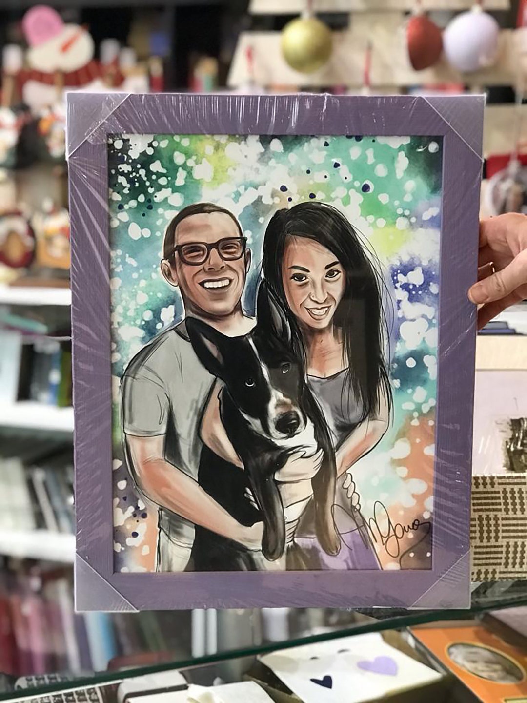 Custom Digital Portrait • Handmade Illustration With Wacom • Portrait ...