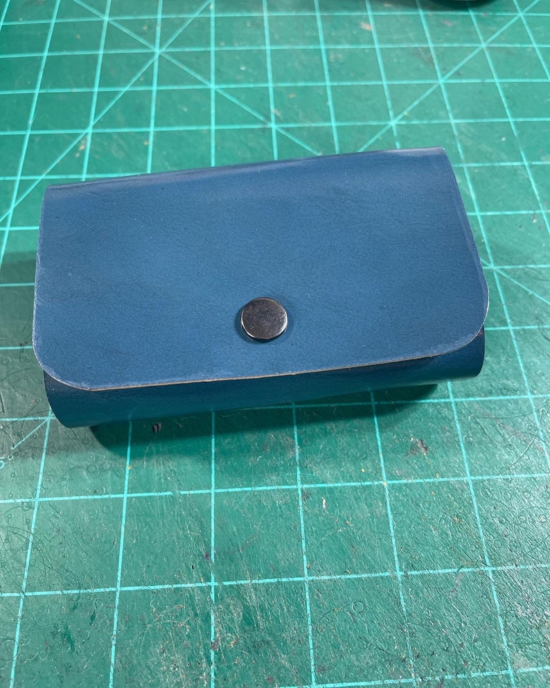 Leather Travel Cribbage Set Etsy