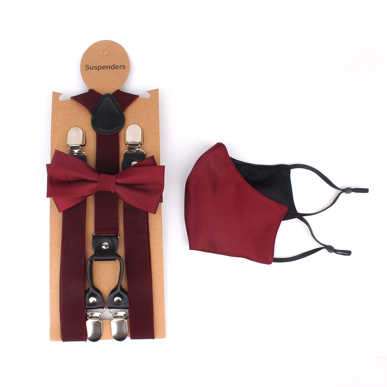 Wedding Suspender Bow Tie Setadjustable Suspenders Men adult Etsy UK