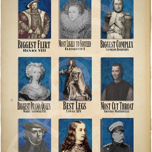 Funny European History Poster - DIGITAL DOWNLOAD | History Superlatives | AP European History Teacher Poster