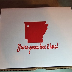Arkansas Razorbacks Gift Box - 2 Sizes | Gift Box for Students Headed ...