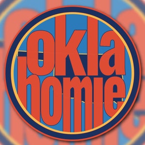 Oklahomie Vinyl Sticker | Oklahoma Sticker | Laptop Sticker | Water Bottle Sticker | Car Sticker | Window Sticker| Oklahoma Gift