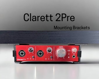 Focusrite Clarett 2pre Desk Mounting Bracket Reversible - Etsy