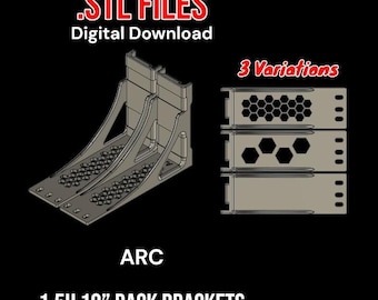 Digital Download 1.5U Rack Mount Kit for IK Multimedia ARC Studio - STL Files – 3 Variants Studio Rack Mount Accessory