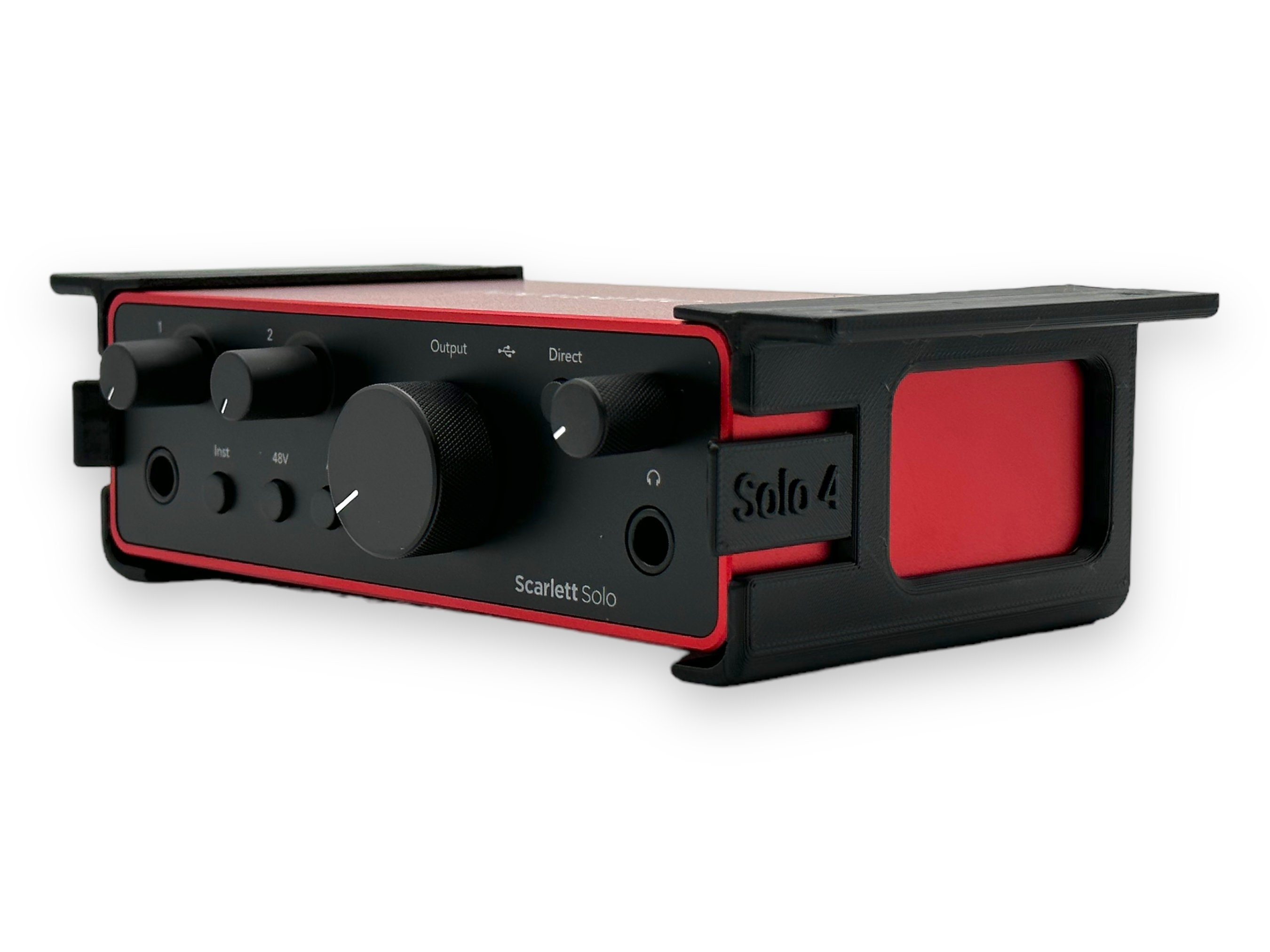 Desk Mount Kit for Focusrite Scarlett Solo (4th Gen) - Under Desk Mount Kit for Focusrite Scarlett Solo (4th Gen) - Under