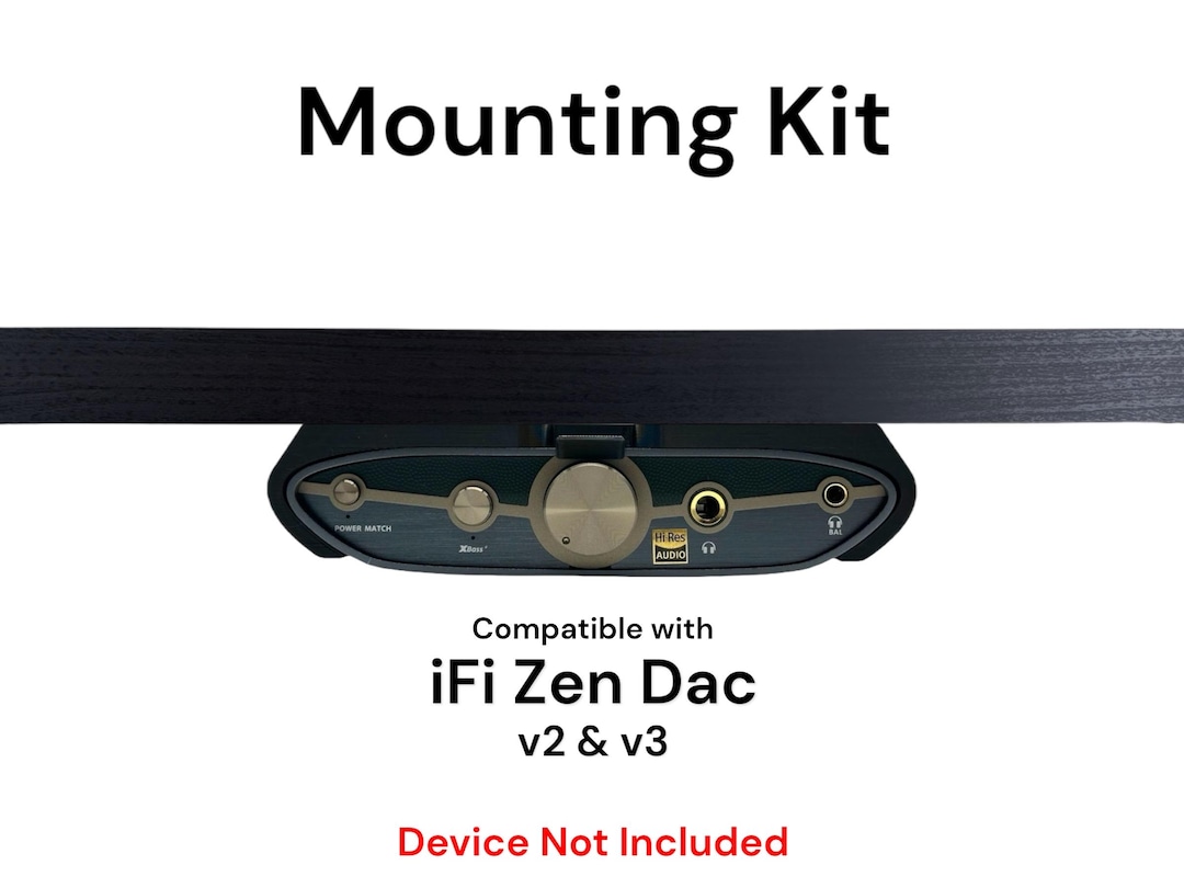 IFi Zen DAC v2 & v3 用デスクマウントキット - リバーシブルクリップ