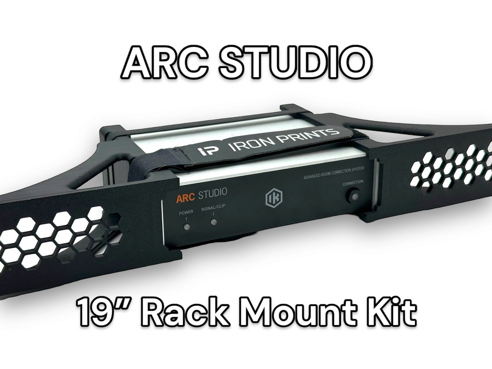 Rack Mount Kit for IK Multimedia ARC Studio - 19” 1.5U PETG Rack Mount Kit for IK Multimedia ARC Studio - 19” 1.5U PETG