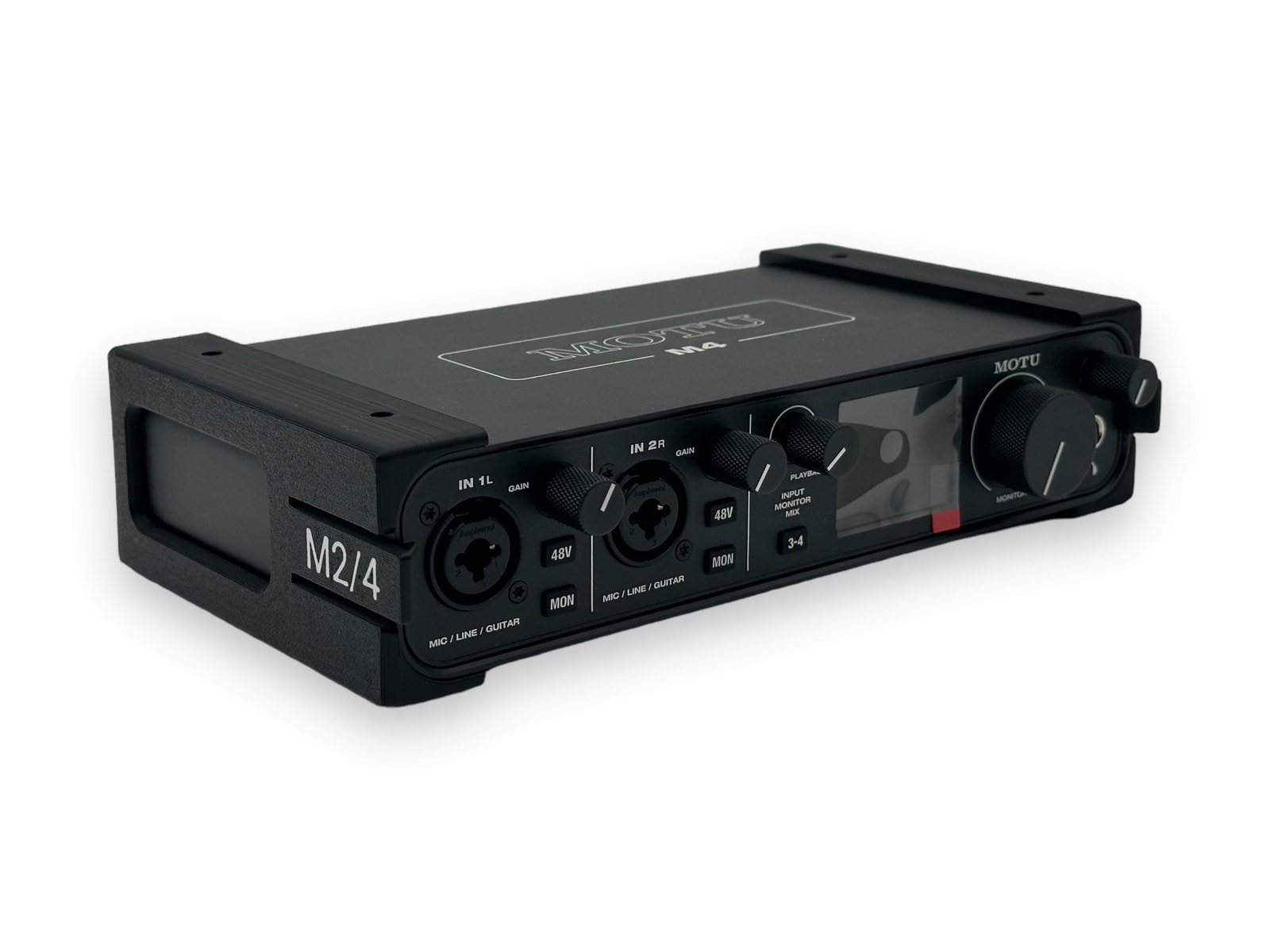 MOTU M2 / M4 USB オーディオ インターフェイス用デスク下マウント