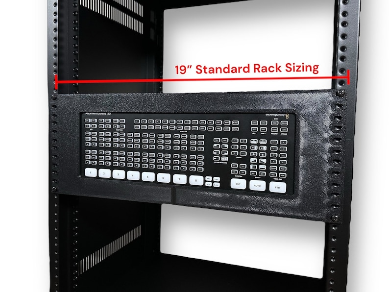 Sdi Rack Color Rack Mount Kit for ATEM Mini Extreme & SDI – Durable Brackets for ...