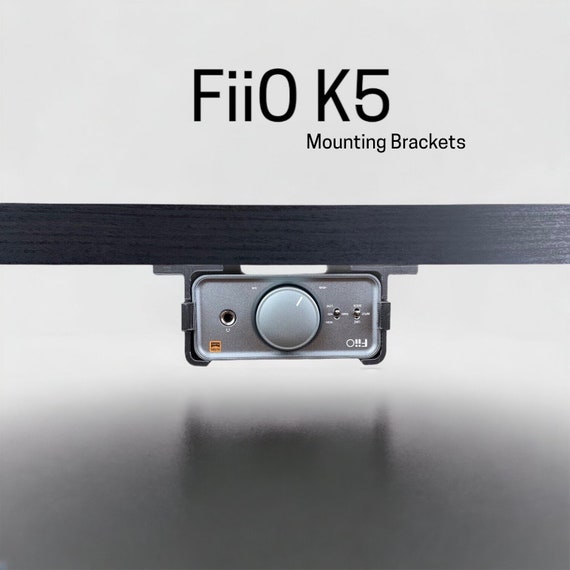 Fiio K5, K5 Pro, K5 Pro ESS Desk Mounting Bracket Reversible