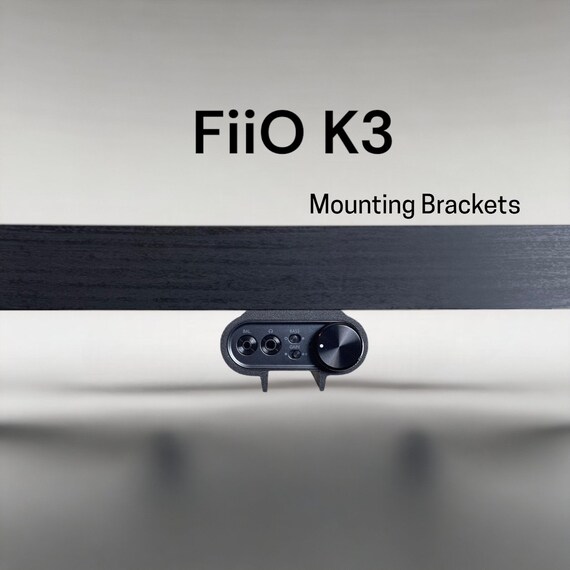 Buy Desk Mount Kit for Fiio K3 Secure Fit Mounting Bracket With Easy Installation Audio Equipment Accessories Online in India Etsy