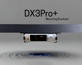 Topping DX3Pro+ - Tischhalterung | Reversible Retention Security Clips | Eng anliegende Passform | Schrauben enthalten.
