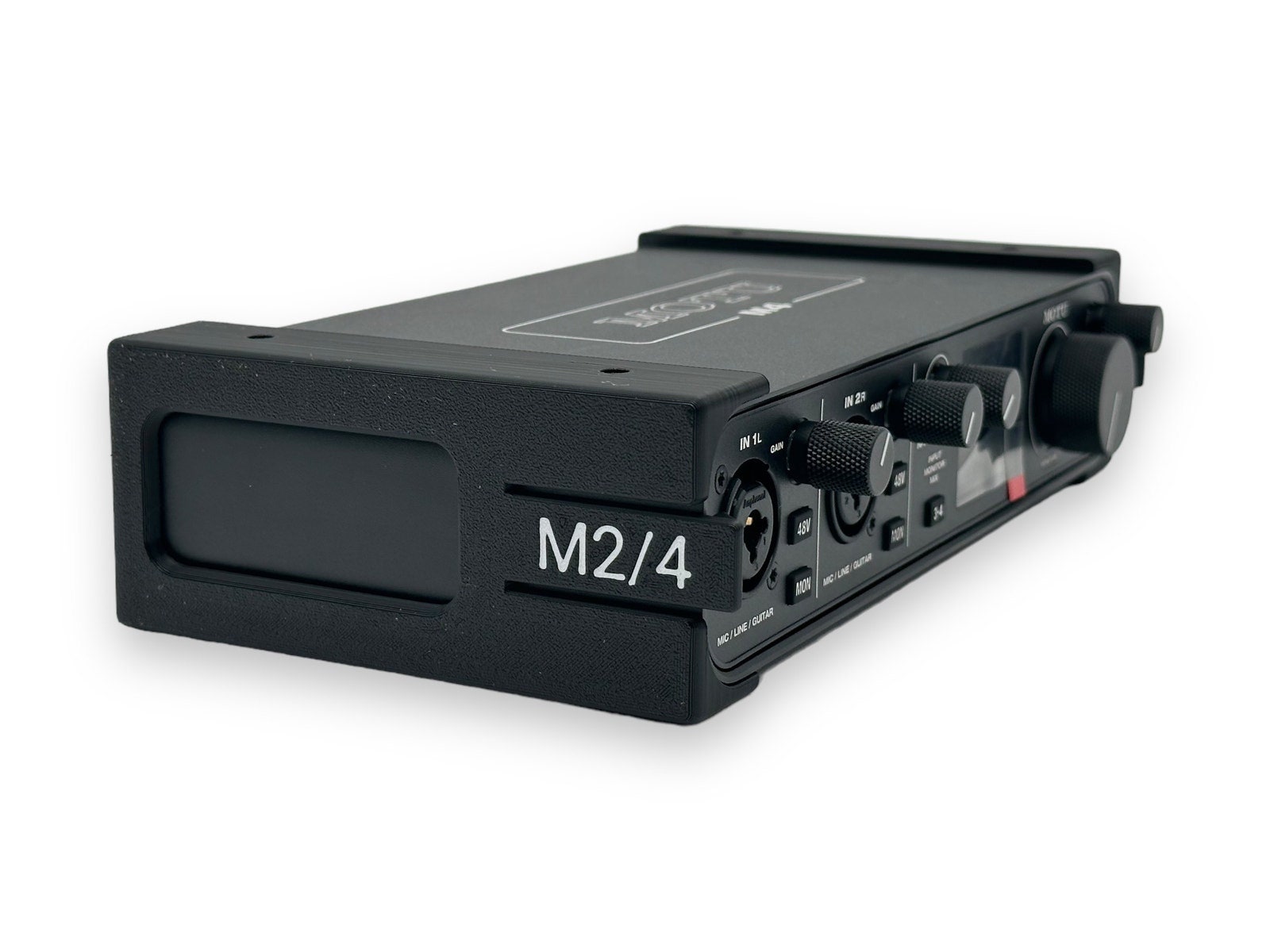MOTU M2 / M4 USB オーディオ インターフェイス用デスク下マウント