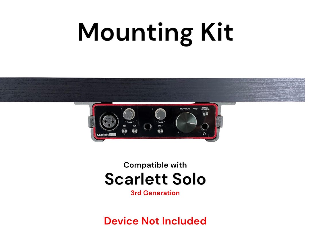 Focusrite scarlett Solo 3rd Gen 蒸し暑い 第3世代