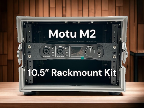 MOTU M2 専用ブラケット付き Motu M2 & M4用デスクマウントキット - リバーシブルクリップ