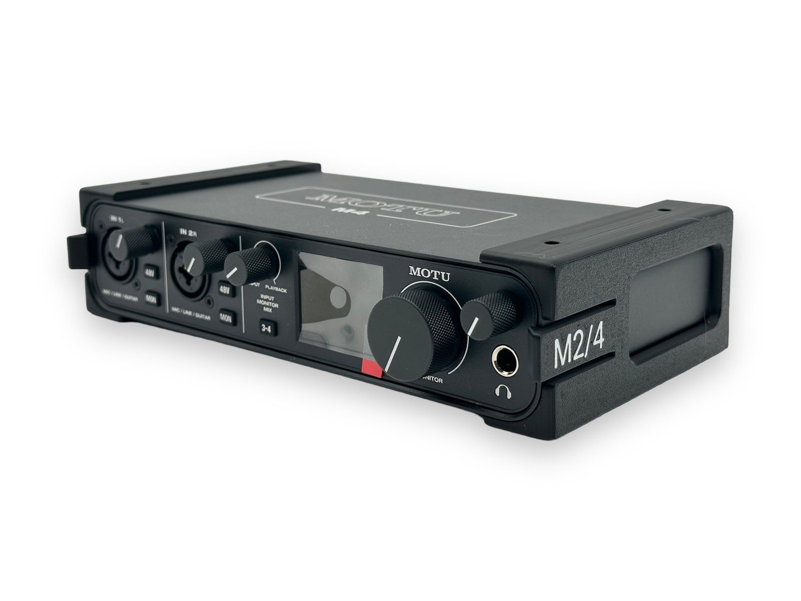 MOTU M2 / M4 USB オーディオ インターフェイス用デスク下マウント