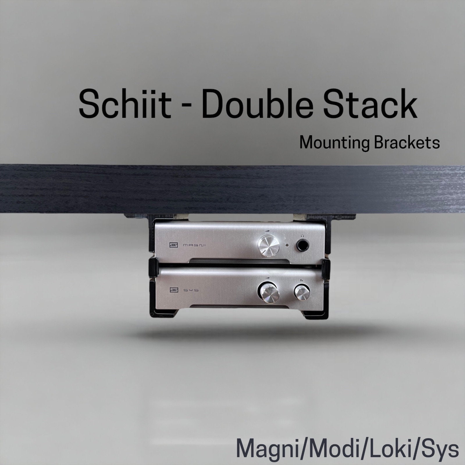 Focusrite Scarlett 2i2 3rd Generation Desk Mounting Bracket Reversible  Retention Security Clips Snug Fit Screws Included. 