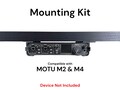 Desk Mount Kit for Motu M2 & M4 - Under Desk Mount Brackets with Reversible Clips - Secure Mounting Accessories