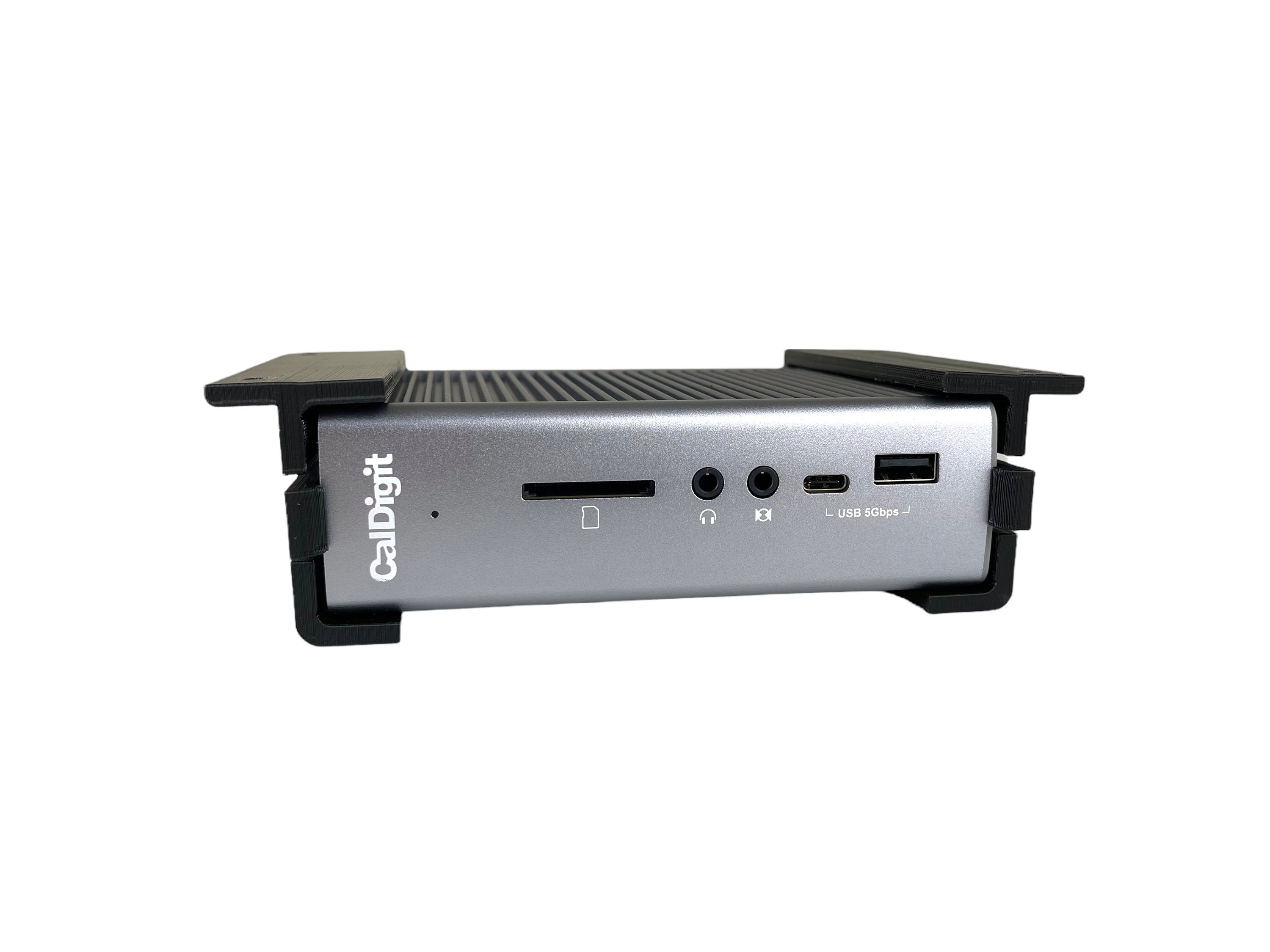 Untertischhalterung Für CalDigit TS4 & TS3 Plus Dock – Ohne Bohren, Mitgeliefertem Werkzeug & Flexibler Montage
