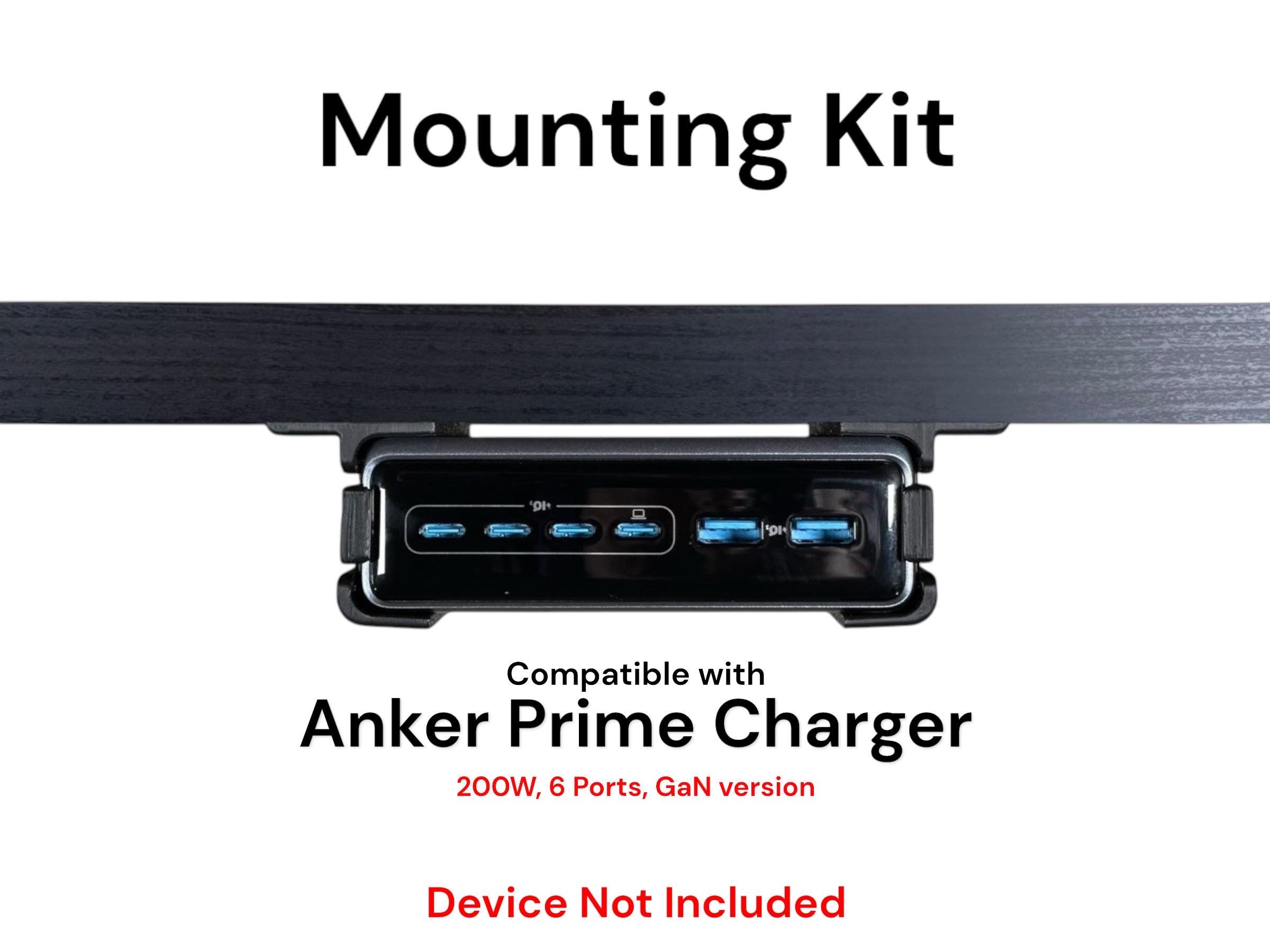 Desk Mount Kit for Anker Prime Charger 200w Version - Under