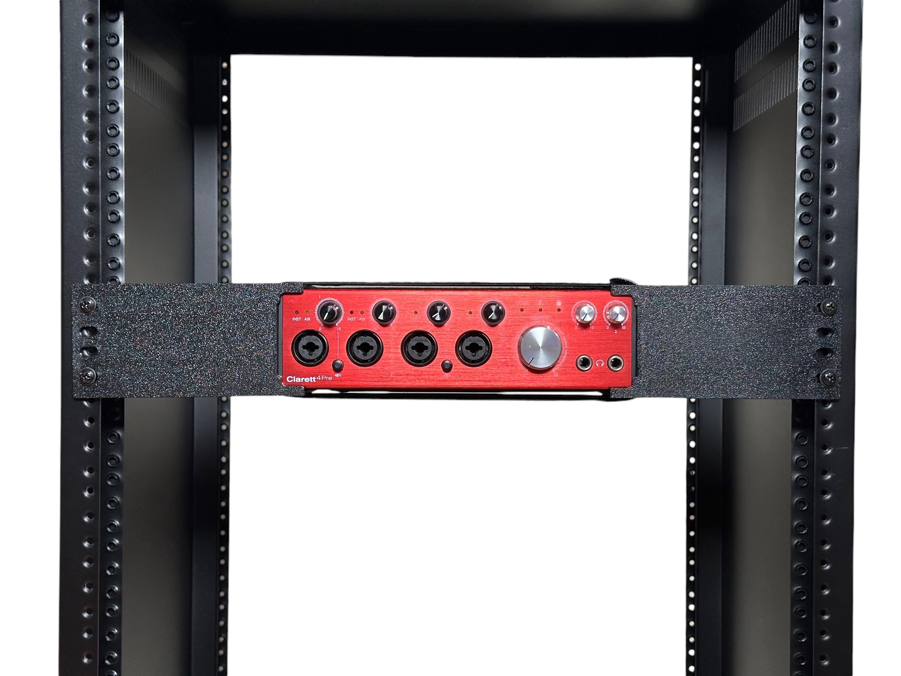 Rack Mount Kit for Clarett 4PRE Audio Interface - 19” 1.5U PETG