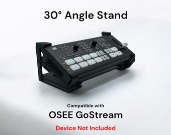以下が含まれることがあります： OSE GoStream 用のブラック 30° アングルスタンド。デバイスは含まれていません。