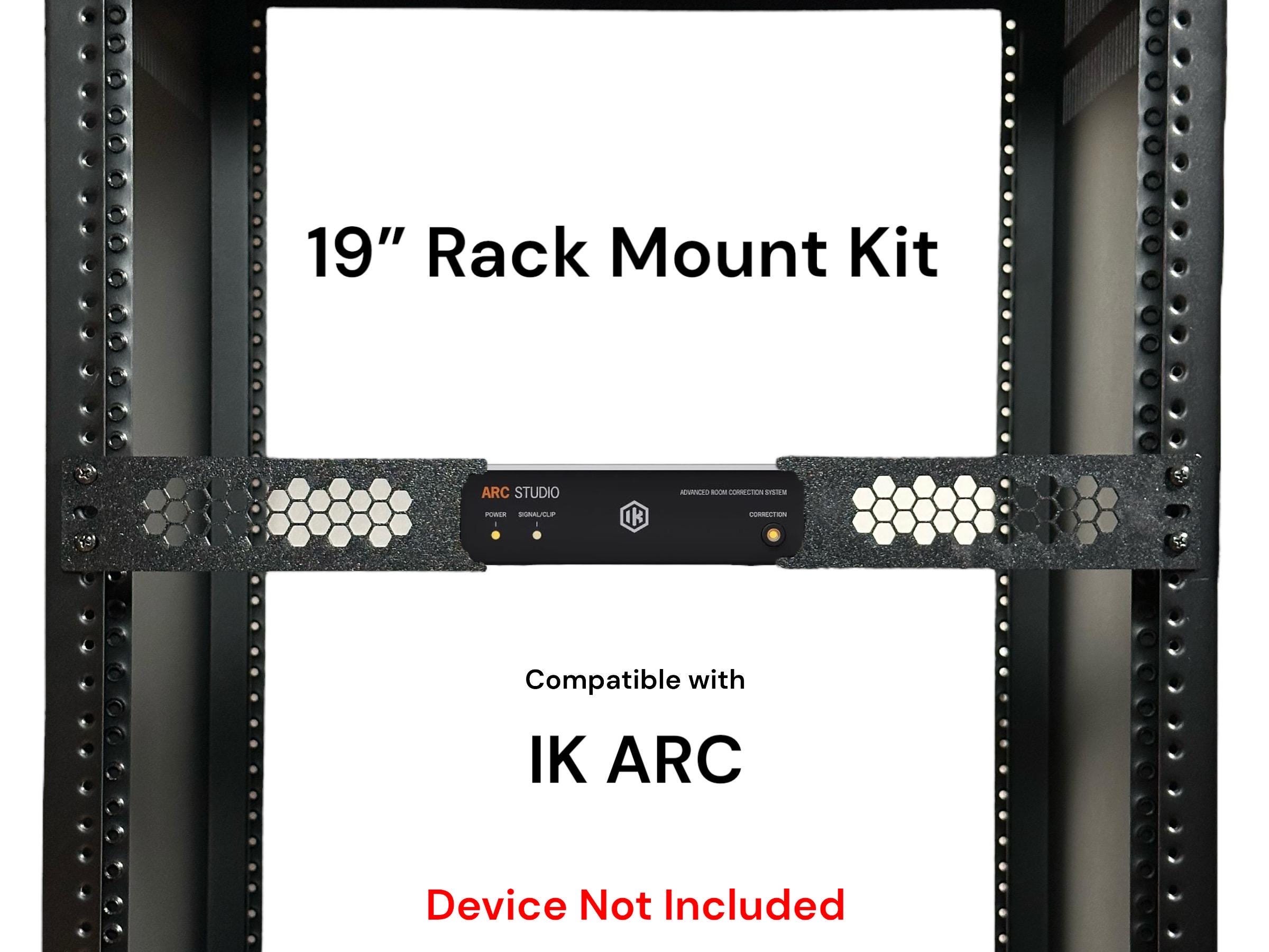 Rack Mount Kit for IK Multimedia ARC Studio - 19” 1.5U PETG Rack Mount Kit for IK Multimedia ARC Studio - 19” 1.5U PETG
