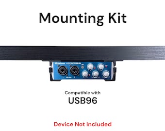 Kit de montage sur bureau pour AudioBox USB96, TubePre et BlueTube PreSonus, supports de montage sous le bureau avec clips réversibles, accessoire de fixation sécurisé