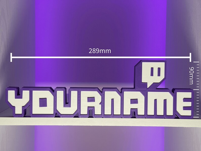 Personalized Twitch Name Plate Sign Kids Room Games Room - Etsy