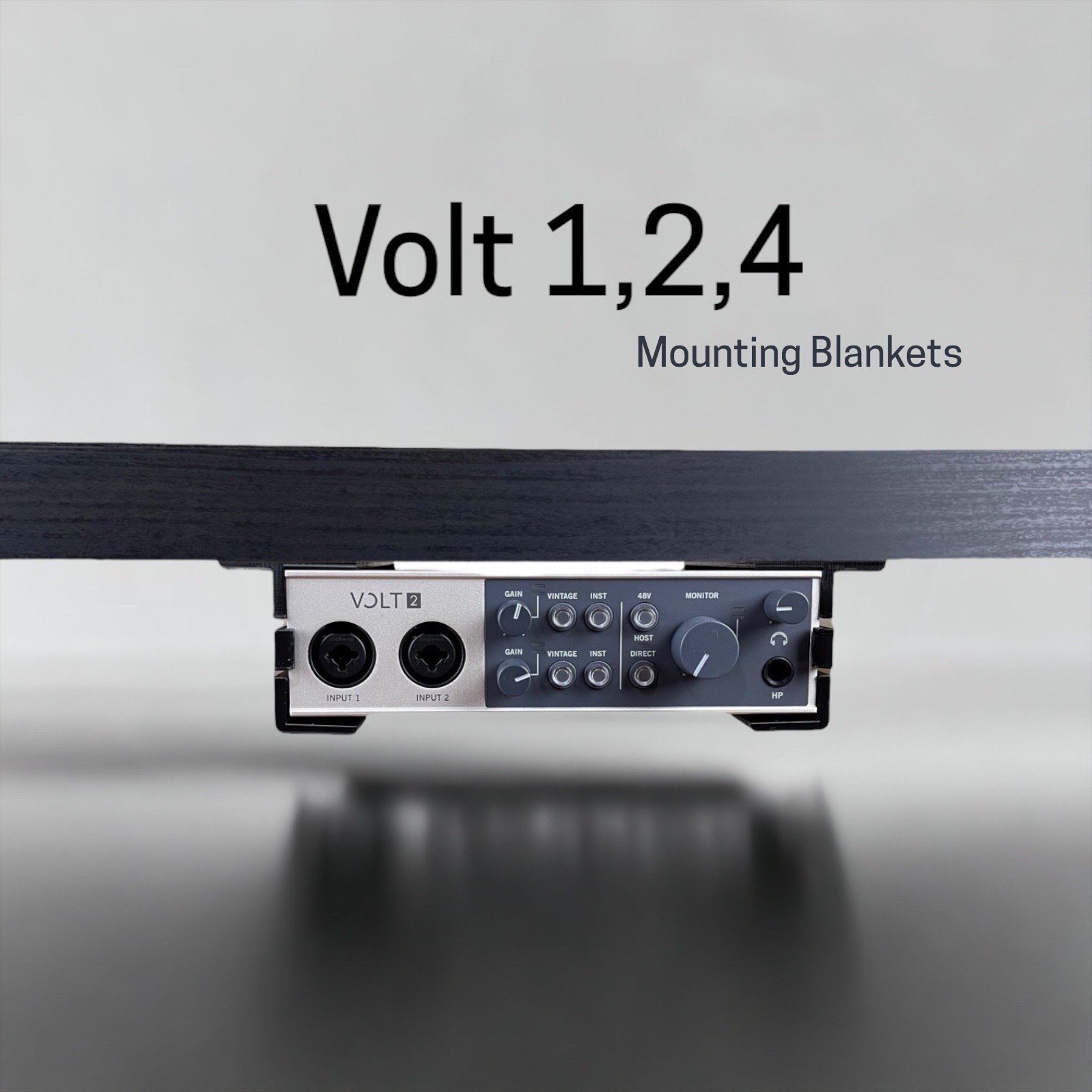 Universal Audio UA Volt 1 2 or 4 Desk Mounting Bracket - Etsy