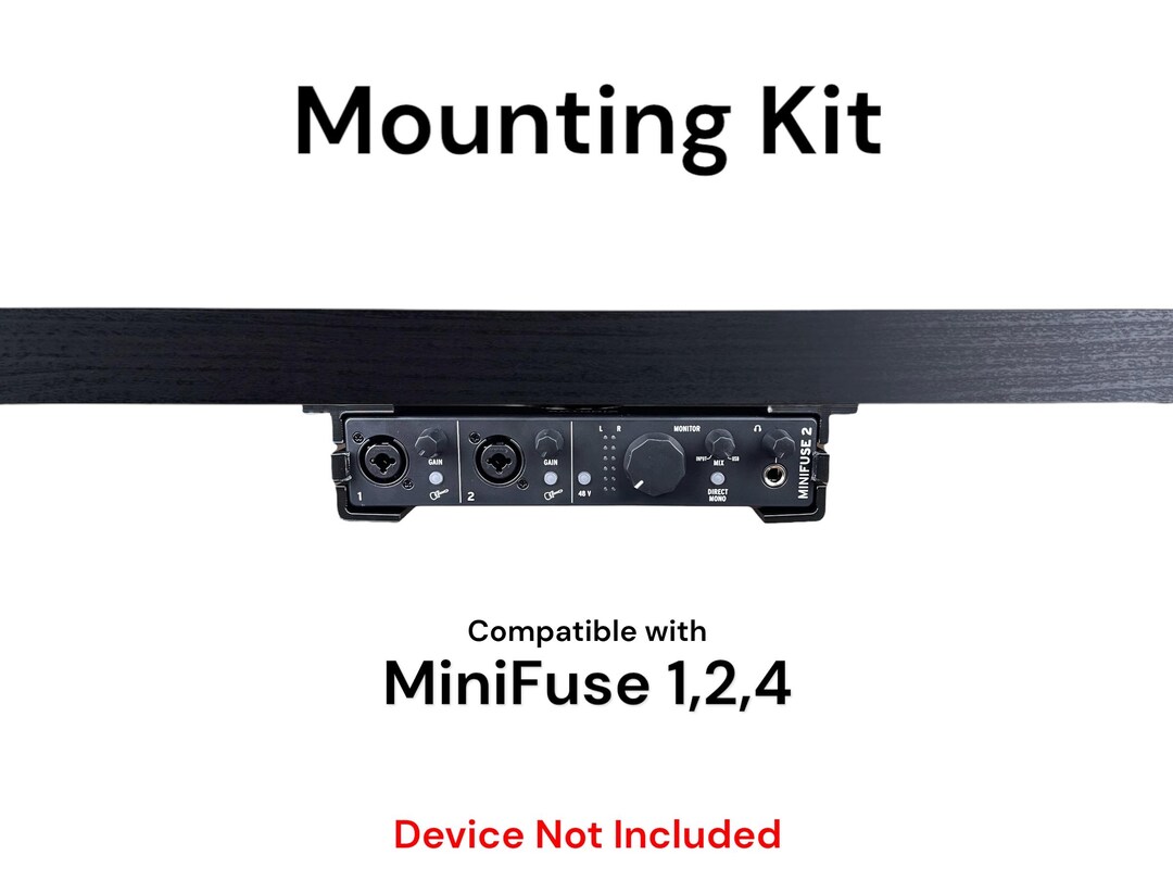 Desk Mount Kit For Arturia Minifuse 1 2 4 Under Desk Mount 