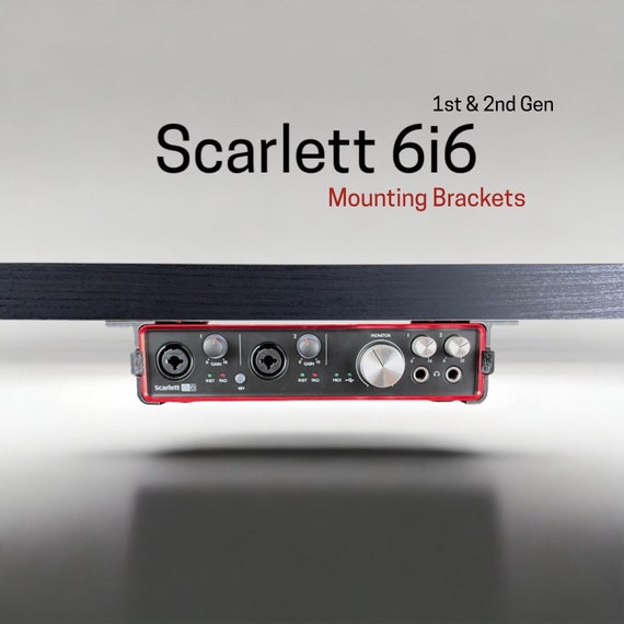 Focusrite Scarlett 6i6 1st & 2nd Gen Tischhalterung Reversible 