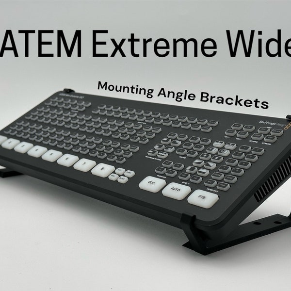 Blackmagic ATEM Extreme Stand ampio, facile da installare, aderente, viti incluse, piedini antiscivolo inclusi