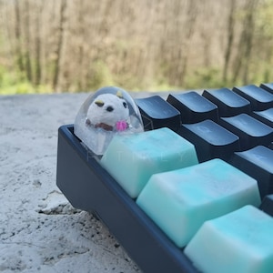 Handgemaakte Poro LOL keycap League of Legends hars art key Cap SA Profiel voor Cherry MX Switch Gaming Mechanisch Toetsenbord