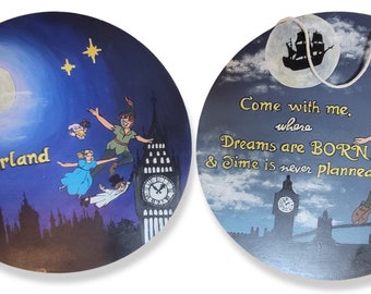 Peter Pan Nursey Signs and Decor | Baby Shower Gift  | Baby Boy | Neverland | Lost Boys