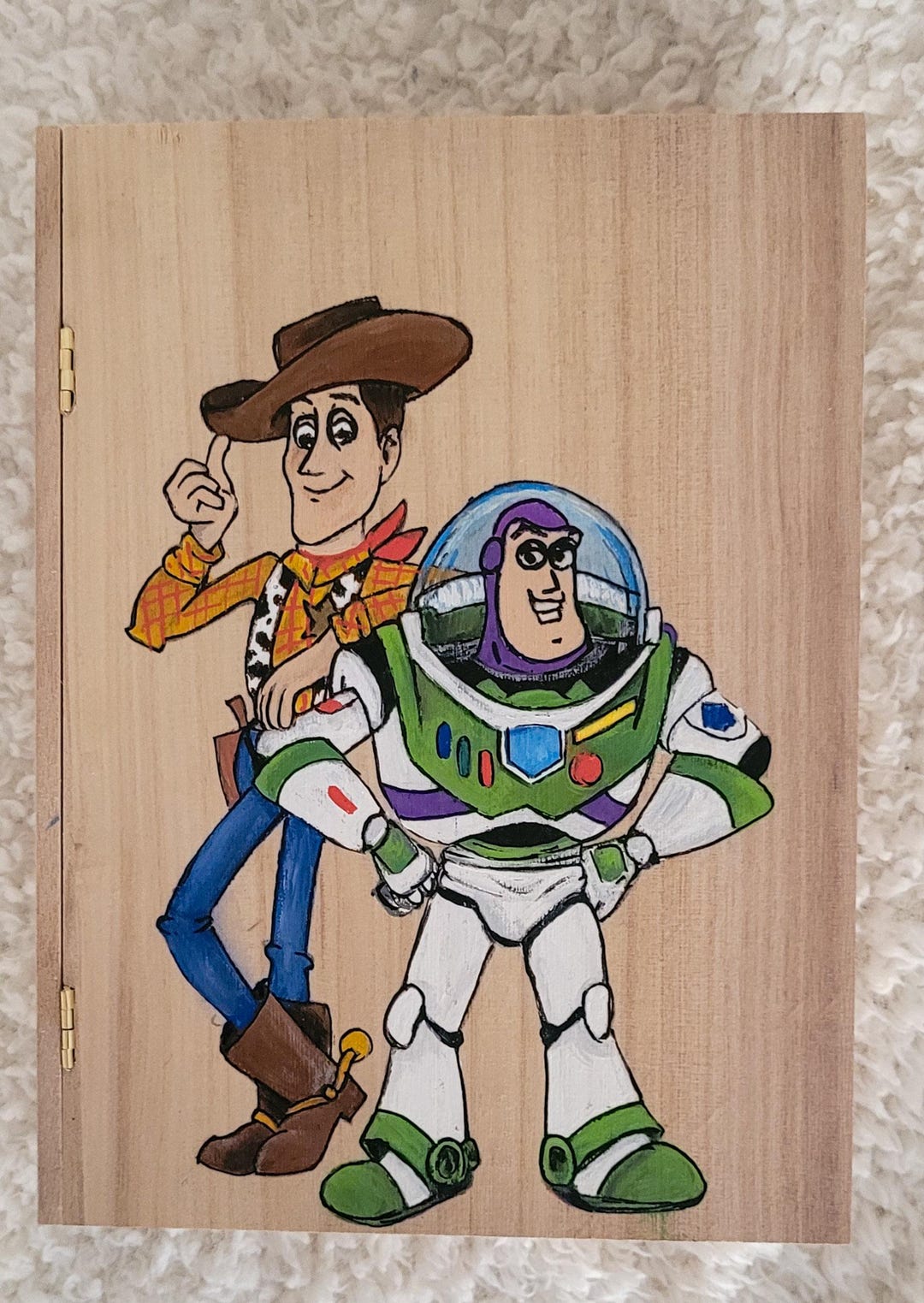 Toy Story Buzz and Woody KEEPSAKE Box | Memory Box | Trinket Toy Box ...