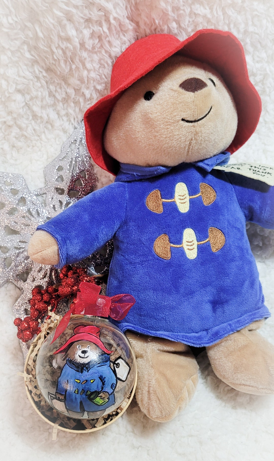 ぬいぐるみ Paddington Bear Ornament PADDINGTON BEAR Ornament Giftset | Keepsake | Baby Shower