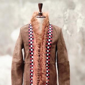 Topshop Retro Afghan Penny Lane Coat christmas gift vintage faux shearling caot afghan coat coat hippie coat handmade coat gift for her boho