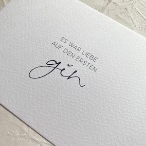 Karte Liebe Freundschaft lustig | Gin Karte