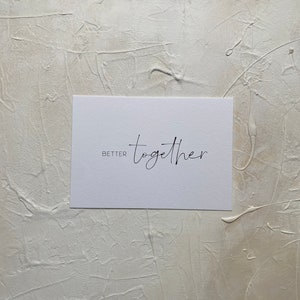 Card Love better together
