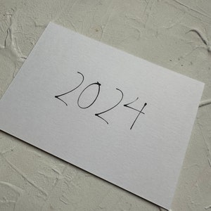 Happy new Year! Karte | 2024 Neujahr Silvester
