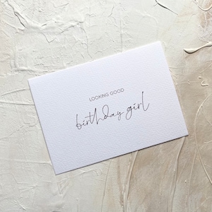 Karte Geburtstag | Birthdaygirl | Geburtstagskarte Freundin
