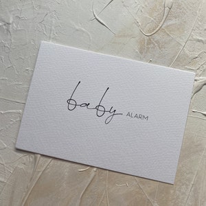 Karte Schwangerschaft Baby | Babyalarm