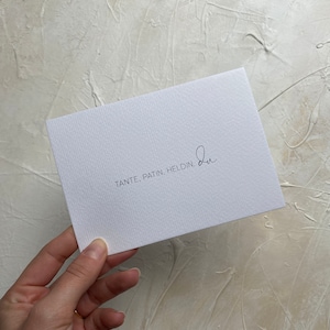Karte Patentante fragen Geschenk