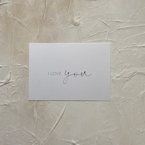 Karte Liebe Valentinstag | i love you
