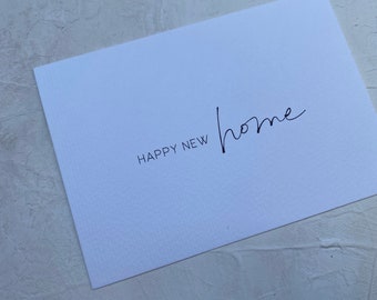 Einzug Karte personalisiert, Poster, Happy new Home, Umzugsgeschenk ...