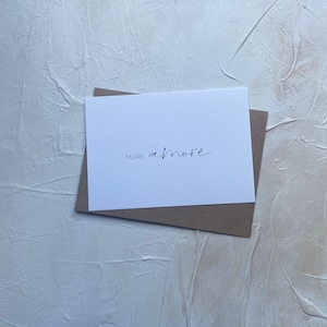 Karte Liebe more amore | Postkarte Klappkarte