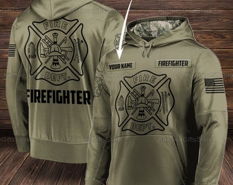 firefighter hoodie under armour